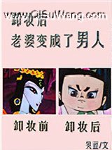 卸妆后，老婆变成了男人小说