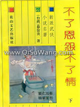 不了恩怨不了情小说