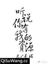 听说你有我的资源小说