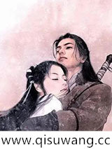 现代版小龙女与杨过小说