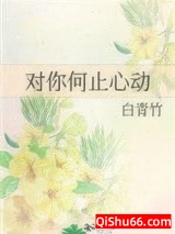 对你何止心动（作者：白青竹）小说